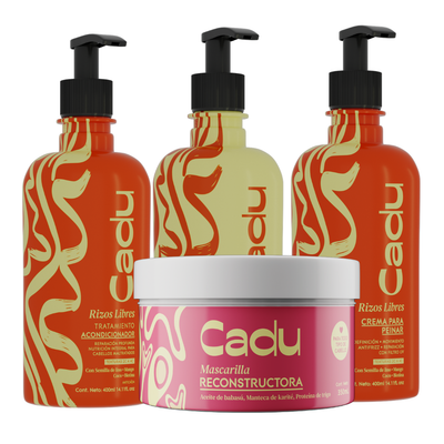 Kit esencial rizos + mascarilla reconstructora