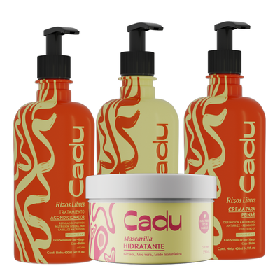 Kit esencial rizos + mascarilla hidratante