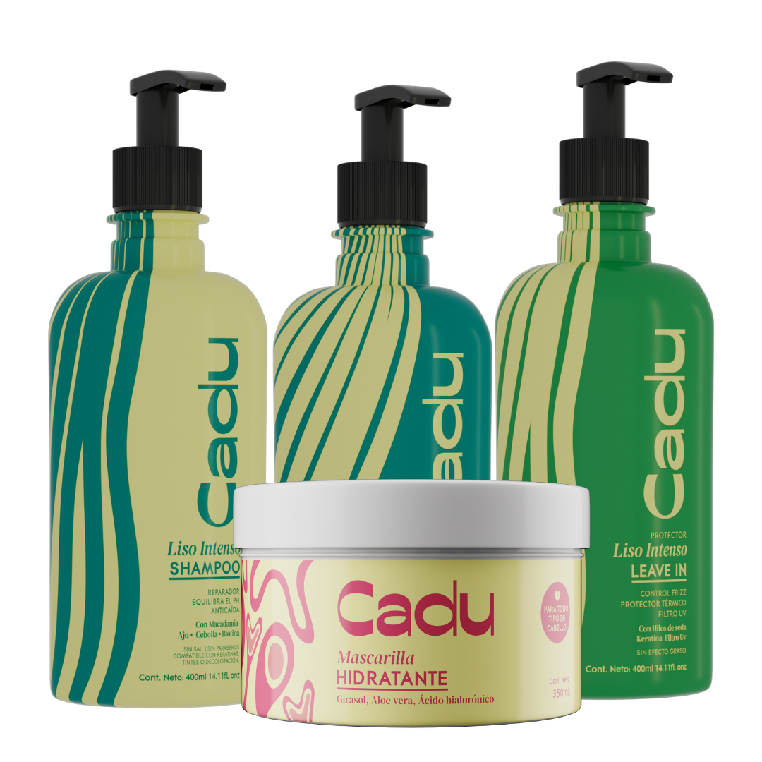 Kit esencial liso 400ml + mascarilla hidratante