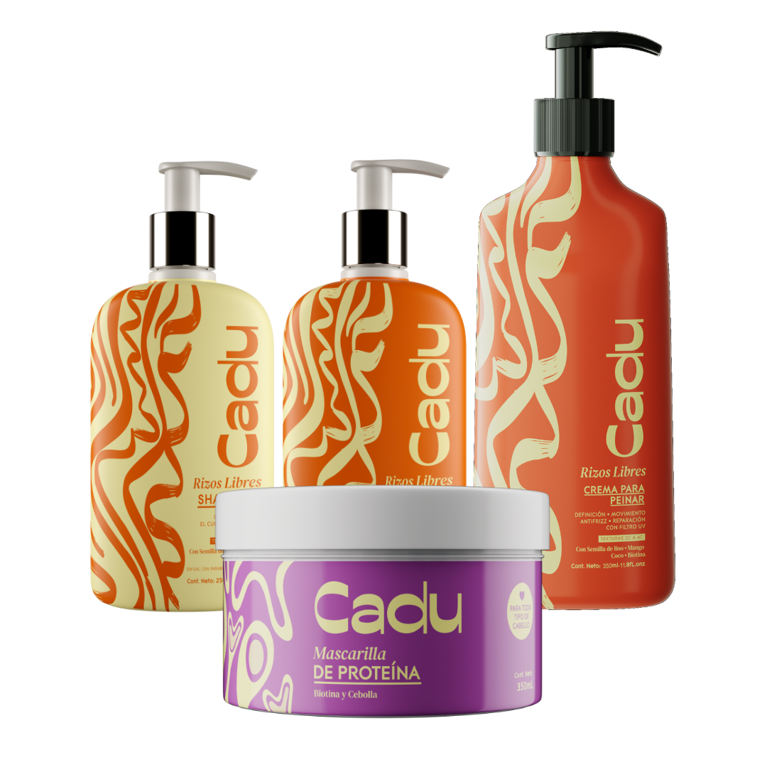 Kit rizos plus + mascarilla proteína