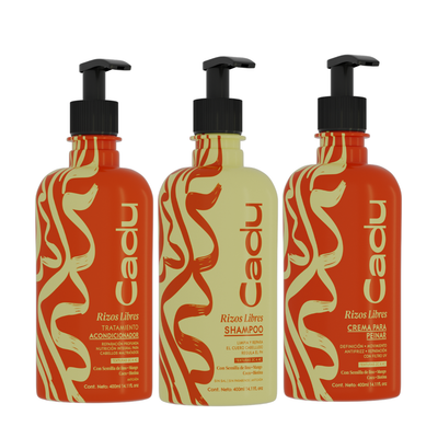 Kit Esencial Rizos 400ml